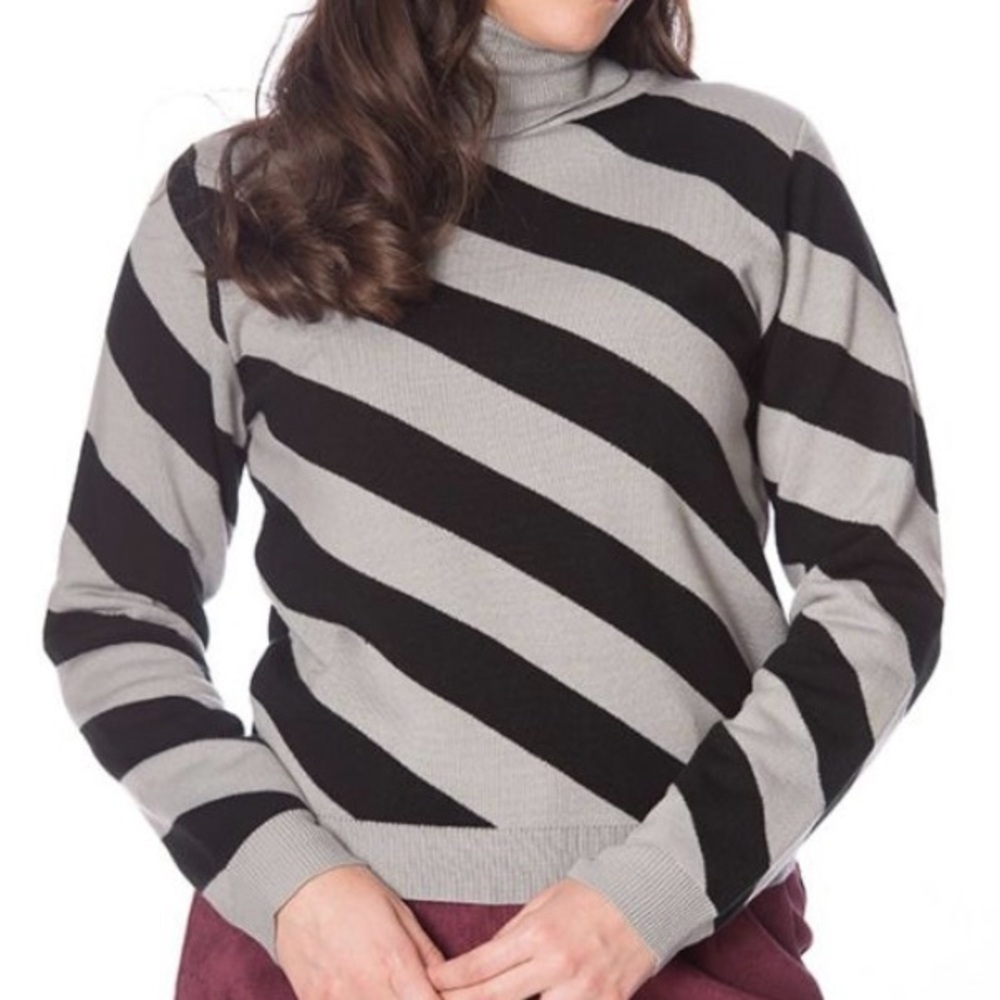 Retro Striped Sweater